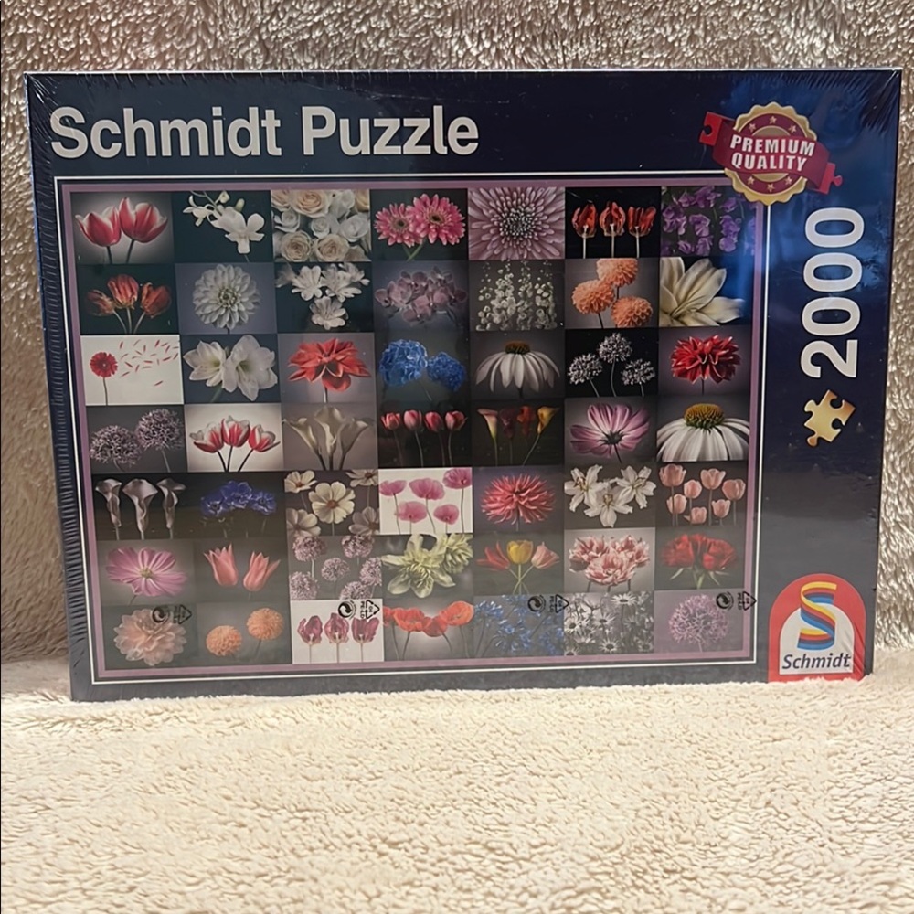 SCHMIDT SPIELE Floral Greeting Puzzle